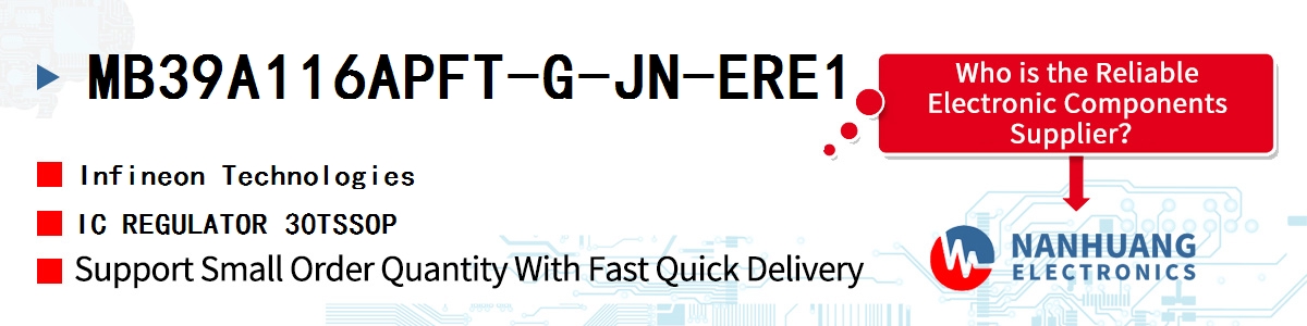 MB39A116APFT-G-JN-ERE1 Infineon IC REGULATOR 30TSSOP