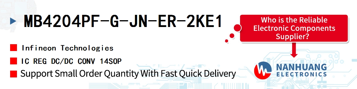 MB4204PF-G-JN-ER-2KE1 Infineon IC REG DC/DC CONV 14SOP