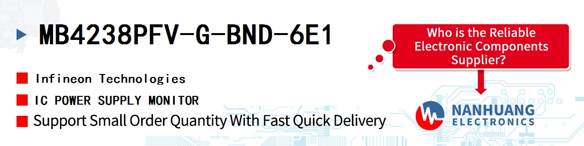 MB4238PFV-G-BND-6E1 Infineon IC POWER SUPPLY MONITOR