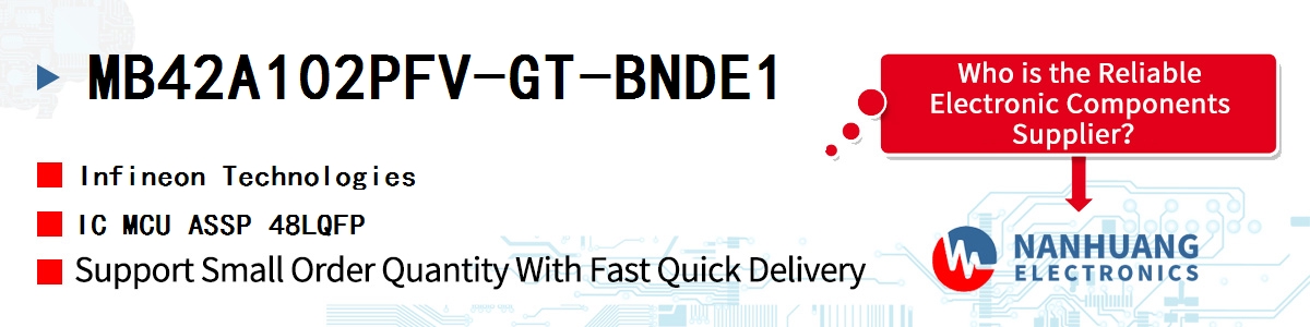 MB42A102PFV-GT-BNDE1 Infineon IC MCU ASSP 48LQFP