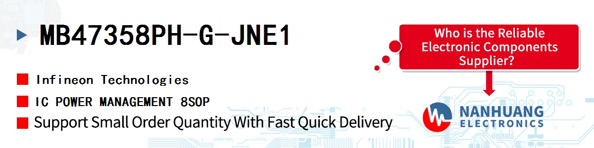 MB47358PH-G-JNE1 Infineon IC POWER MANAGEMENT 8SOP