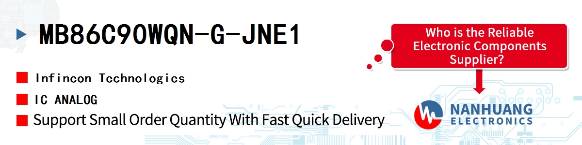MB86C90WQN-G-JNE1 Infineon IC ANALOG