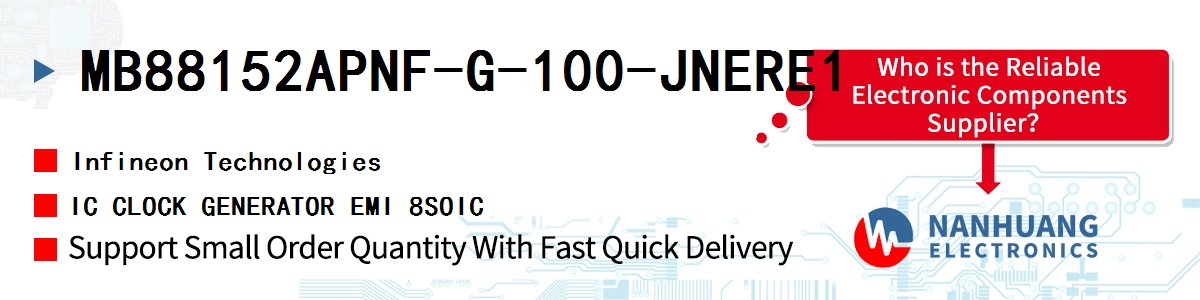 MB88152APNF-G-100-JNERE1 Infineon IC CLOCK GENERATOR EMI 8SOIC