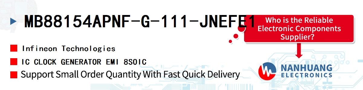 MB88154APNF-G-111-JNEFE1 Infineon IC CLOCK GENERATOR EMI 8SOIC