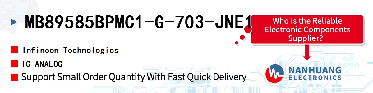 MB89585BPMC1-G-703-JNE1 Infineon IC ANALOG