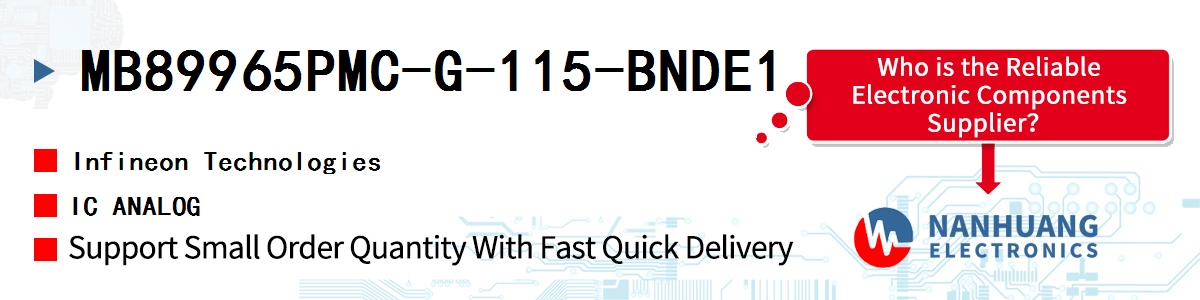 MB89965PMC-G-115-BNDE1 Infineon IC ANALOG