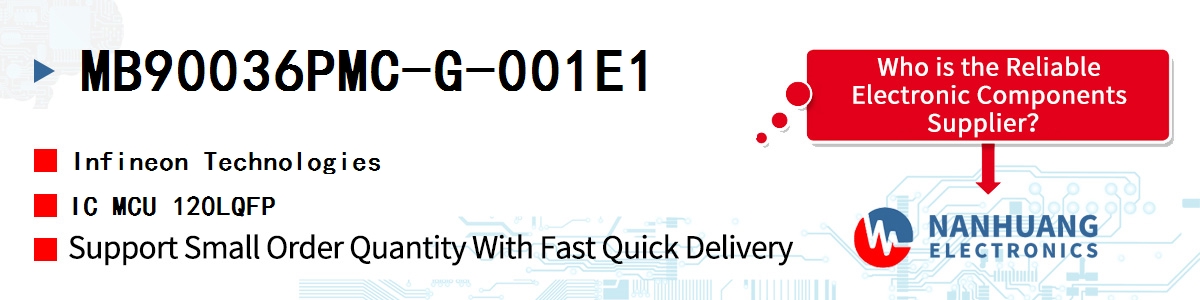 MB90036PMC-G-001E1 Infineon IC MCU 120LQFP