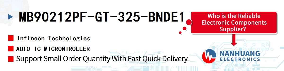 MB90212PF-GT-325-BNDE1 Infineon AUTO IC MICRONTROLLER