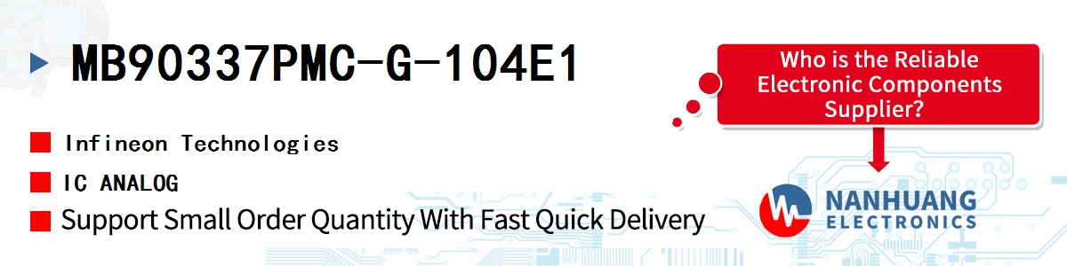 MB90337PMC-G-104E1 Infineon IC ANALOG