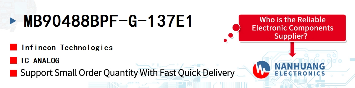 MB90488BPF-G-137E1 Infineon IC ANALOG