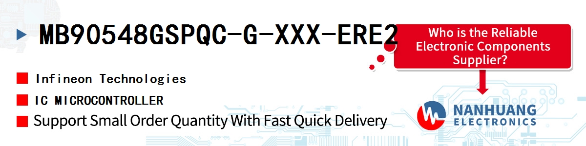 MB90548GSPQC-G-XXX-ERE2 Infineon IC MICROCONTROLLER