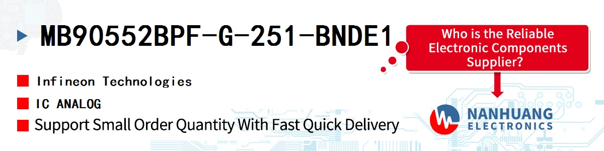 MB90552BPF-G-251-BNDE1 Infineon IC ANALOG