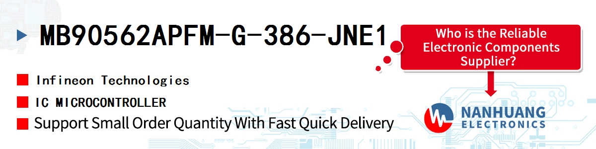 MB90562APFM-G-386-JNE1 Infineon IC MICROCONTROLLER