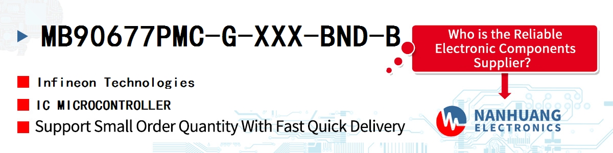 MB90677PMC-G-XXX-BND-B Infineon IC MICROCONTROLLER