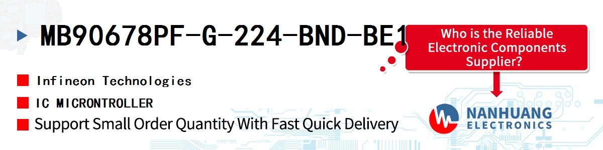 MB90678PF-G-224-BND-BE1 Infineon IC MICRONTROLLER