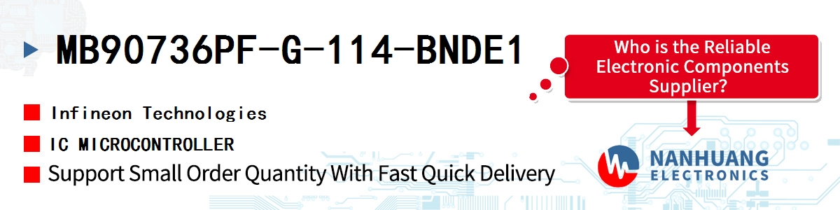 MB90736PF-G-114-BNDE1 Infineon IC MICROCONTROLLER