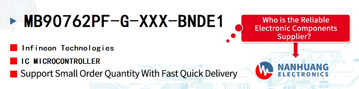 MB90762PF-G-XXX-BNDE1 Infineon IC MICROCONTROLLER