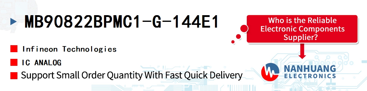 MB90822BPMC1-G-144E1 Infineon IC ANALOG