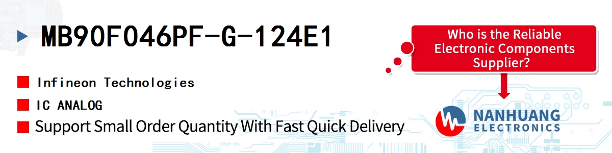 MB90F046PF-G-124E1 Infineon IC ANALOG