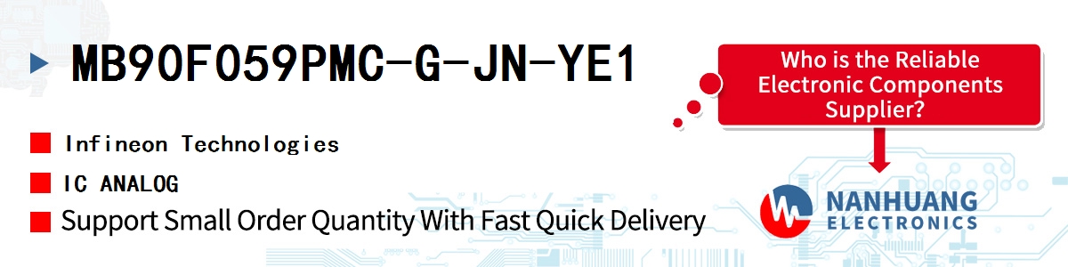 MB90F059PMC-G-JN-YE1 Infineon IC ANALOG