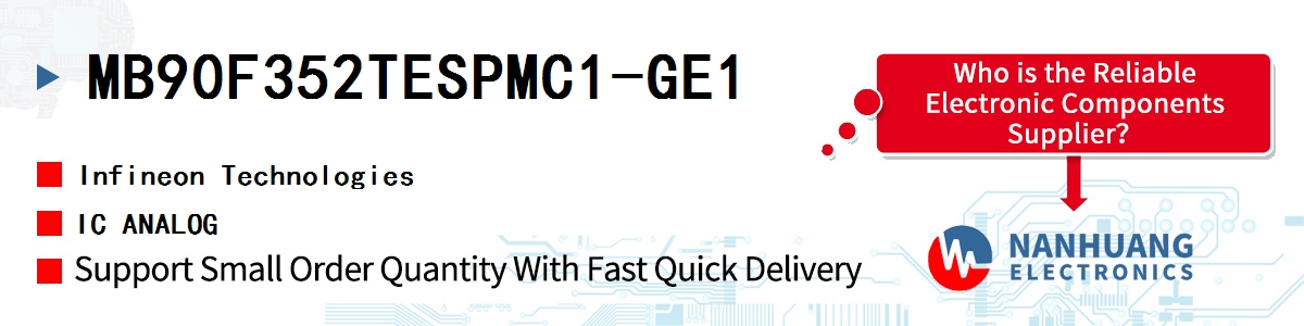 MB90F352TESPMC1-GE1 Infineon IC ANALOG