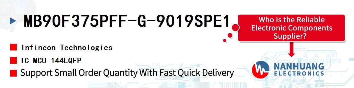 MB90F375PFF-G-9019SPE1 Infineon IC MCU 144LQFP