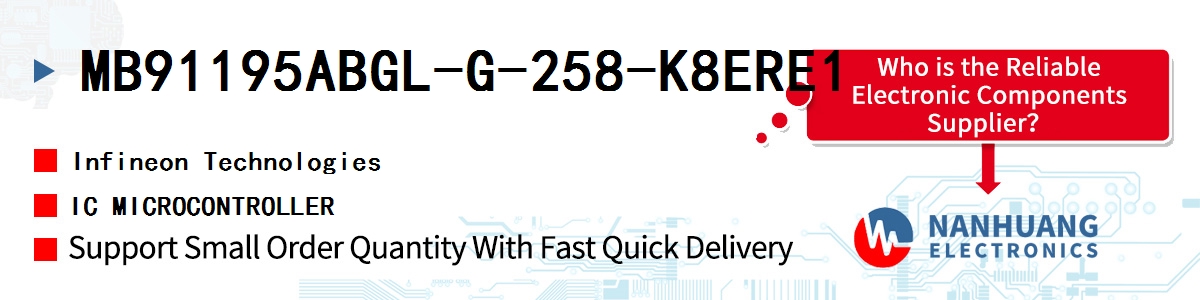 MB91195ABGL-G-258-K8ERE1 Infineon IC MICROCONTROLLER