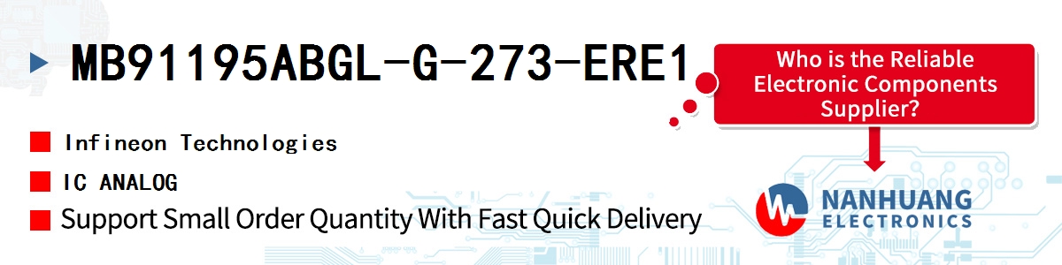 MB91195ABGL-G-273-ERE1 Infineon IC ANALOG