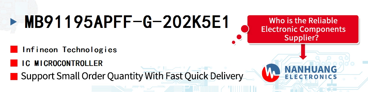 MB91195APFF-G-202K5E1 Infineon IC MICROCONTROLLER