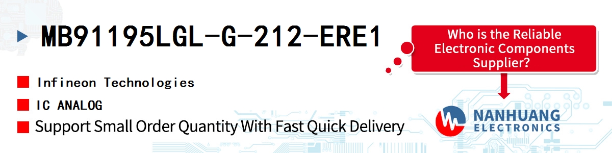 MB91195LGL-G-212-ERE1 Infineon IC ANALOG