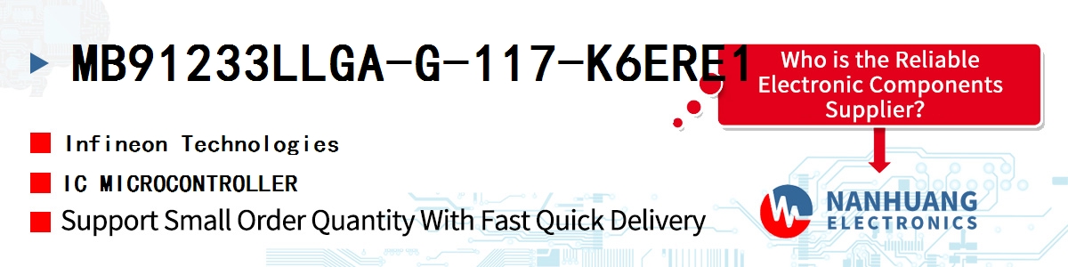 MB91233LLGA-G-117-K6ERE1 Infineon IC MICROCONTROLLER