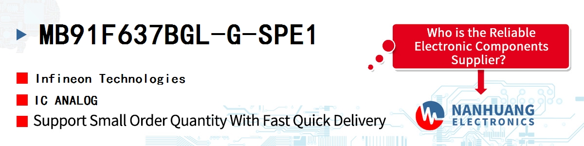 MB91F637BGL-G-SPE1 Infineon IC ANALOG