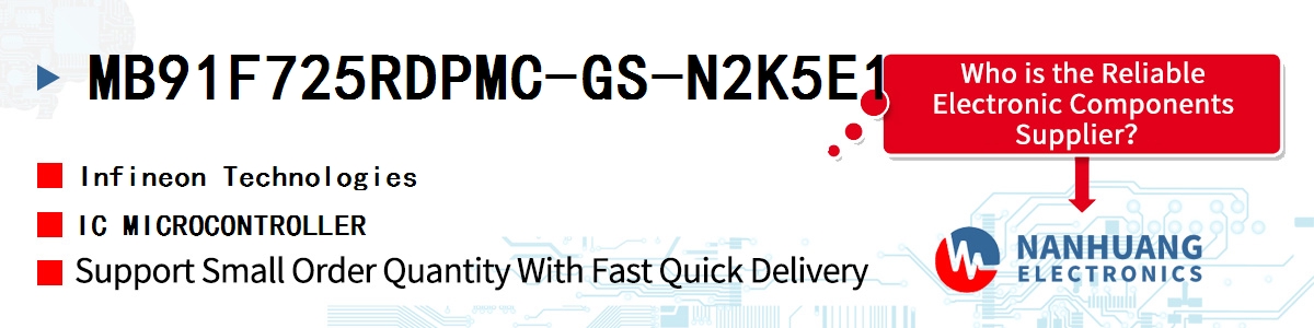 MB91F725RDPMC-GS-N2K5E1 Infineon IC MICROCONTROLLER