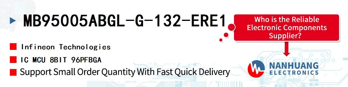 MB95005ABGL-G-132-ERE1 Infineon IC MCU 8BIT 96PFBGA