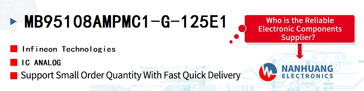 MB95108AMPMC1-G-125E1 Infineon IC ANALOG