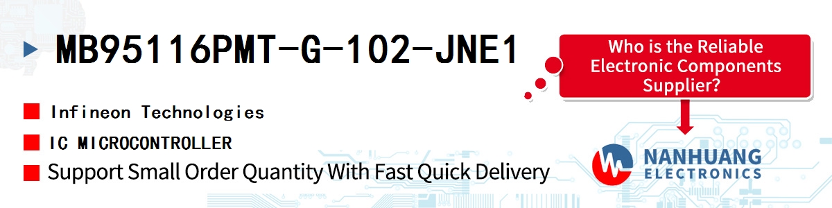 MB95116PMT-G-102-JNE1 Infineon IC MICROCONTROLLER