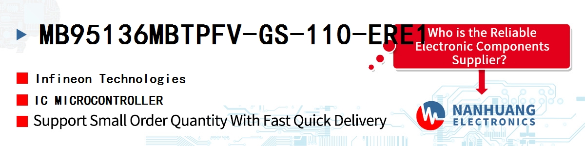 MB95136MBTPFV-GS-110-ERE1 Infineon IC MICROCONTROLLER