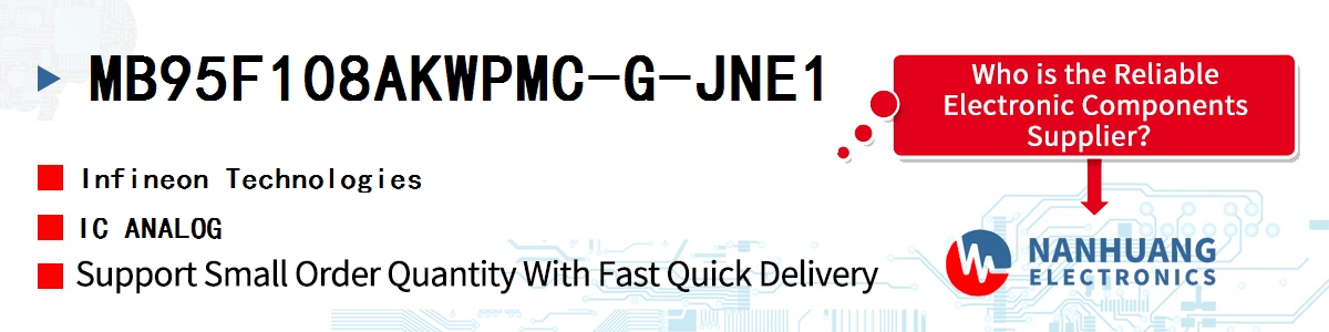 MB95F108AKWPMC-G-JNE1 Infineon IC ANALOG