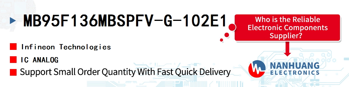 MB95F136MBSPFV-G-102E1 Infineon IC ANALOG