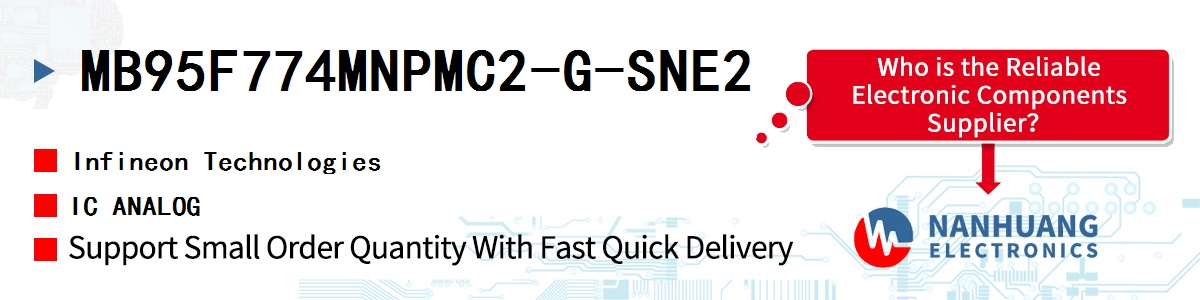 MB95F774MNPMC2-G-SNE2 Infineon IC ANALOG