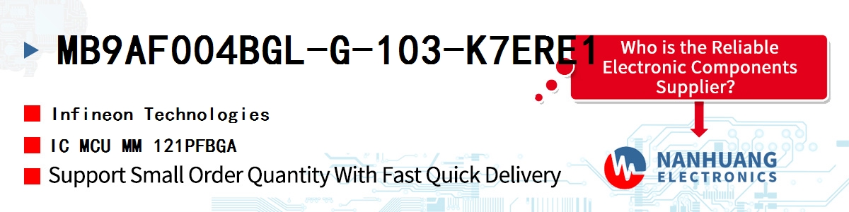 MB9AF004BGL-G-103-K7ERE1 Infineon IC MCU MM 121PFBGA