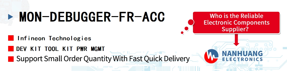 MON-DEBUGGER-FR-ACC Infineon DEV KIT TOOL KIT PWR MGMT