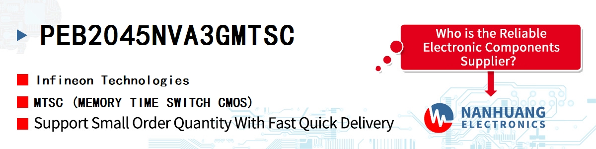 PEB2045NVA3GMTSC Infineon MTSC (MEMORY TIME SWITCH CMOS)