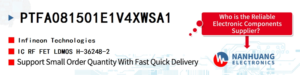 PTFA081501E1V4XWSA1 Infineon IC RF FET LDMOS H-36248-2