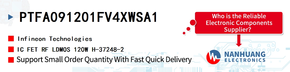 PTFA091201FV4XWSA1 Infineon IC FET RF LDMOS 120W H-37248-2