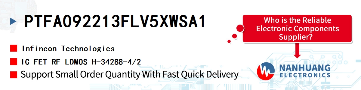 PTFA092213FLV5XWSA1 Infineon IC FET RF LDMOS H-34288-4/2