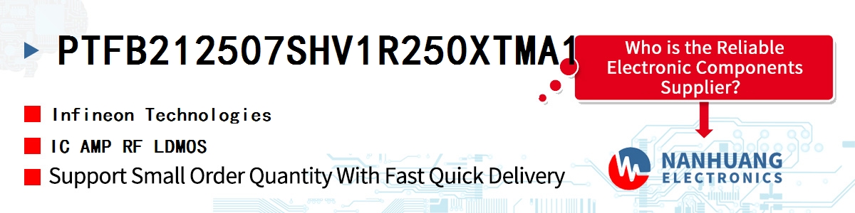 PTFB212507SHV1R250XTMA1 Infineon IC AMP RF LDMOS