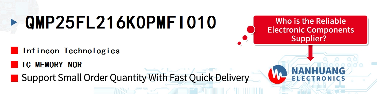 QMP25FL216K0PMFI010 Infineon IC MEMORY NOR