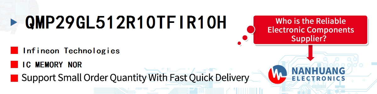 QMP29GL512R10TFIR10H Infineon IC MEMORY NOR