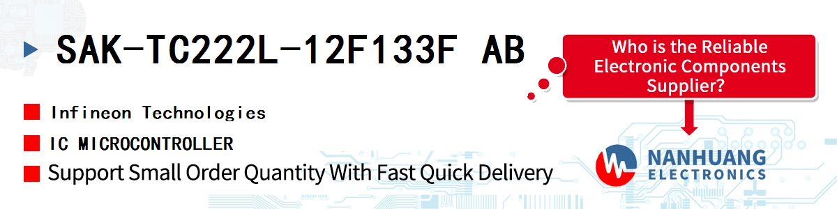 SAK-TC222L-12F133F AB Infineon IC MICROCONTROLLER